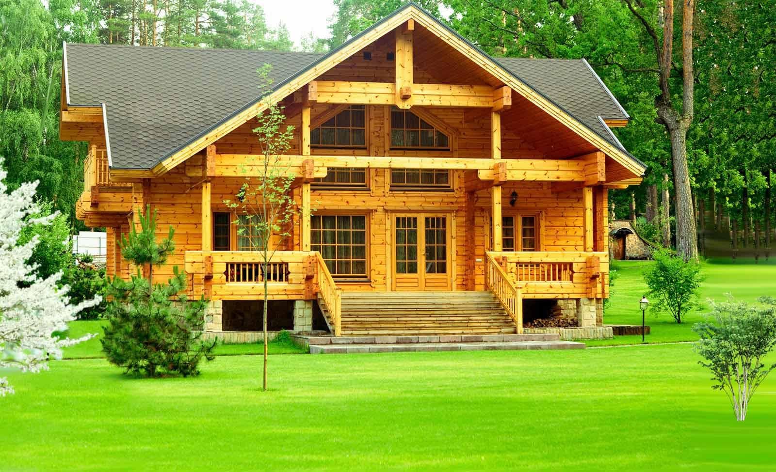Дома из деревянного бруса